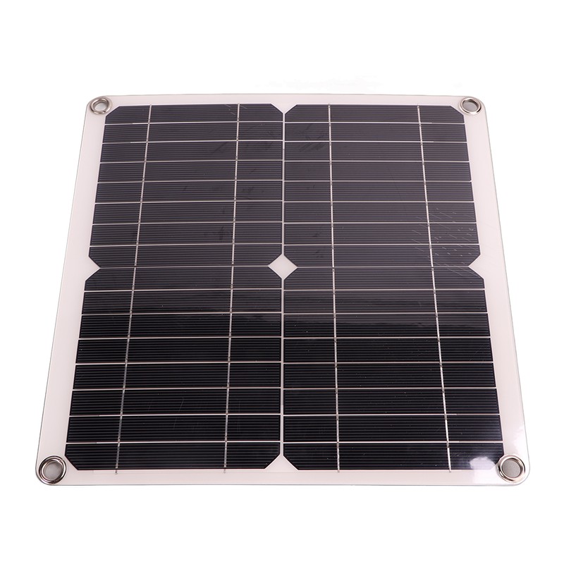 18V 12W Solar Exhaust Fan Kit Waterproof DC Brushless Round