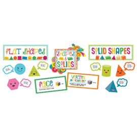 Carson Dellosa School Pop Shapes and Solids Bulletin Board Set (110327)