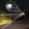 LED Headlight Bicycle Light Front Light Retro Safety Beach Cap