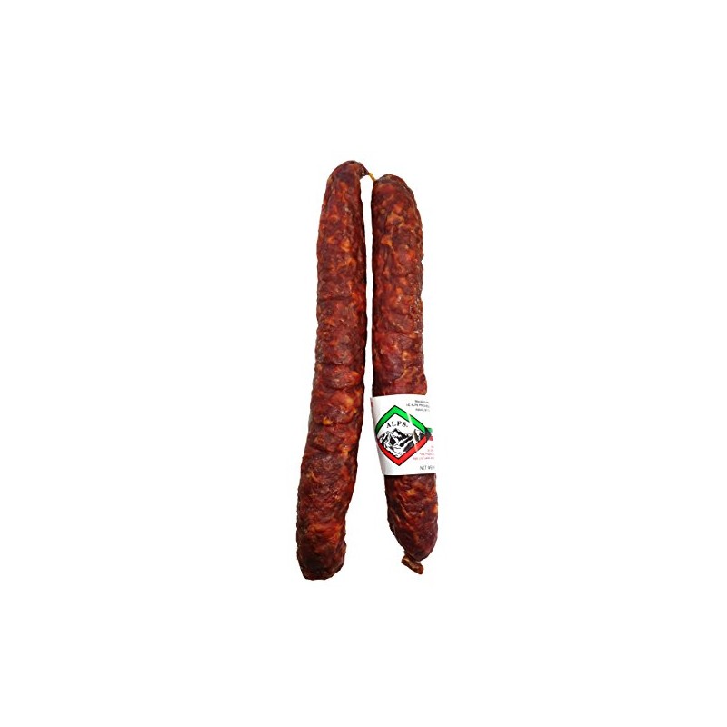 Alps Natural Casing Dry Sausage - 2 Pack (HOT)