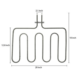 KOLEOLL 318254906 318254909 318254901 Oven Heating Element Compatible with Electrolux Kenmore Frigidaire BES374ES1 BES374ES2 BES374ES3 CGLES385ES1 CGLES385ES2