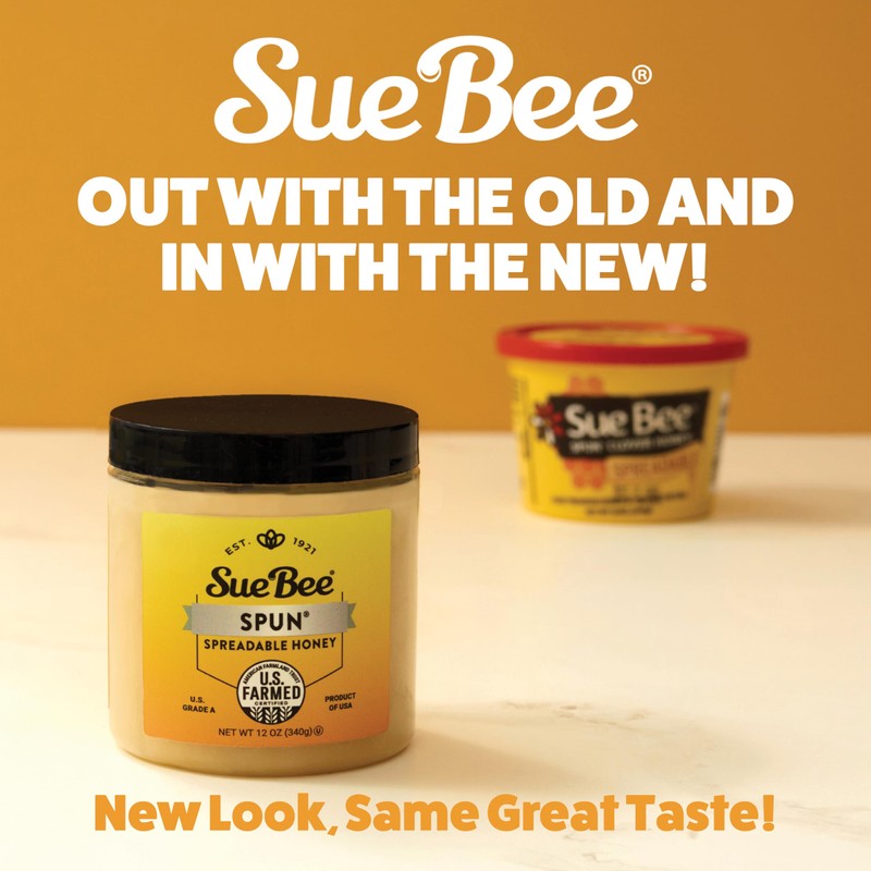 Sue Bee Premium Spun Honey, Pure Honey, Product of USA,