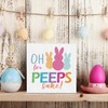 Rustic Easter Office Desk Decor - Cute for Peeps Sake