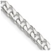 Sonia Jewels Real 925 Sterling Silver 5mm Curb Cuban Chain