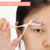 Eyebrow Trimmer Scissors with Comb Eyebrow Shaping Cut Scissors Non