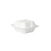 We Can Source It Ltd - 500 x Clamshell Bagasse Takeaway Burger Box 6 Inch - 100% Biodegradable, Compostable & Eco-Friendly Food Boxes with ZERO Carbon Footprint!