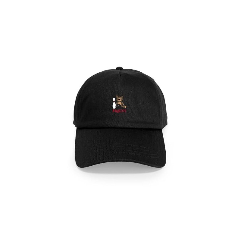 CafePress Teddy Mascot Unique Adjustable Baseball Hat Black