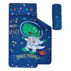 Toddler Nap Mat with Removable Pillow & Minky Blanket, Extra