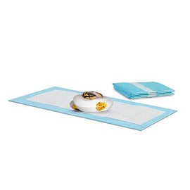 ReptileBreeders Disposable Reptile Pads, Absorbent Tub Liner Bedding Mats for Snakes, Lizards, Geckos & Tortoises, Hygienic Pet Habitat Substrate Sheets, 16.75" x 6" 5 Pack