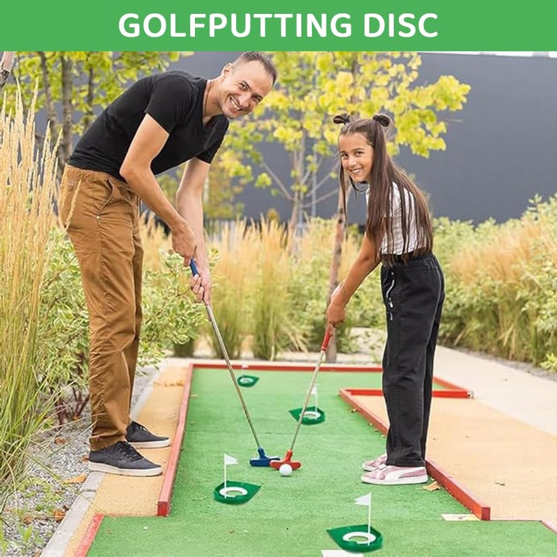 4 Pack Golf Putting Cup Set with Flags – Indoor