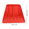 Snow Shovel Red Thickened PP Plastic Wear Resistant Tough Kids