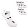 Wilson 10 Piezas Tin para Hombre, Afelpado, Color Blanco, Talla