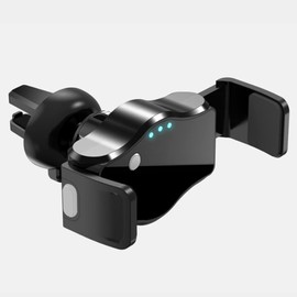 TenYua Smart Car Phone Holder,360° Rotating Car Phone Holder Mount for Dashboard,Hands Free Cradle Air Vent for Smartphone