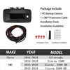 Anina Tailgate Handle Backup Camera Replacement for 2014-2018 Chevy Silverado/GMC