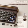 YUNZII QL75 Wireless Typewriter Hot Swap Retro Mechanical Keyboard,Punk Round