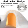 LZQ Children's Toilet Seat Toilet Attachment for Children 1-8 Years,