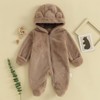 Geagodelia Toddler Infant Baby Boy Girl Romper Snowsuit Long Sleeve