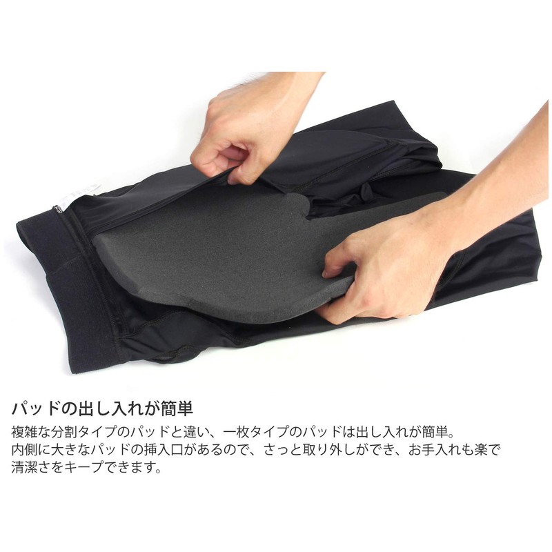 VAXPOT VA-3011 BLK WL Women's Hip Protector Long Type [Integrated