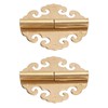 Antique Door Hinges Durable Brass Glossy Classic Antique Style Widely