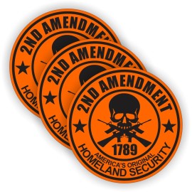 Unbranded/Generic 2nd Amendment Hard Hat Stickers / Welding or Motorcycle Helmet Decals / USA Made