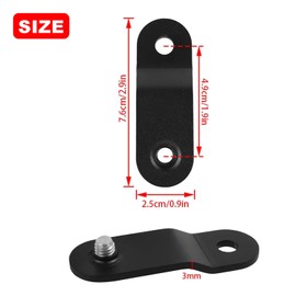 LOOBOR 2 Inch 1 Pair Motorcycle Gas Tank Rising Lift Kit Replacement For Harley Sportster XL 883 1200 48 72 Dyna 1995- 2017