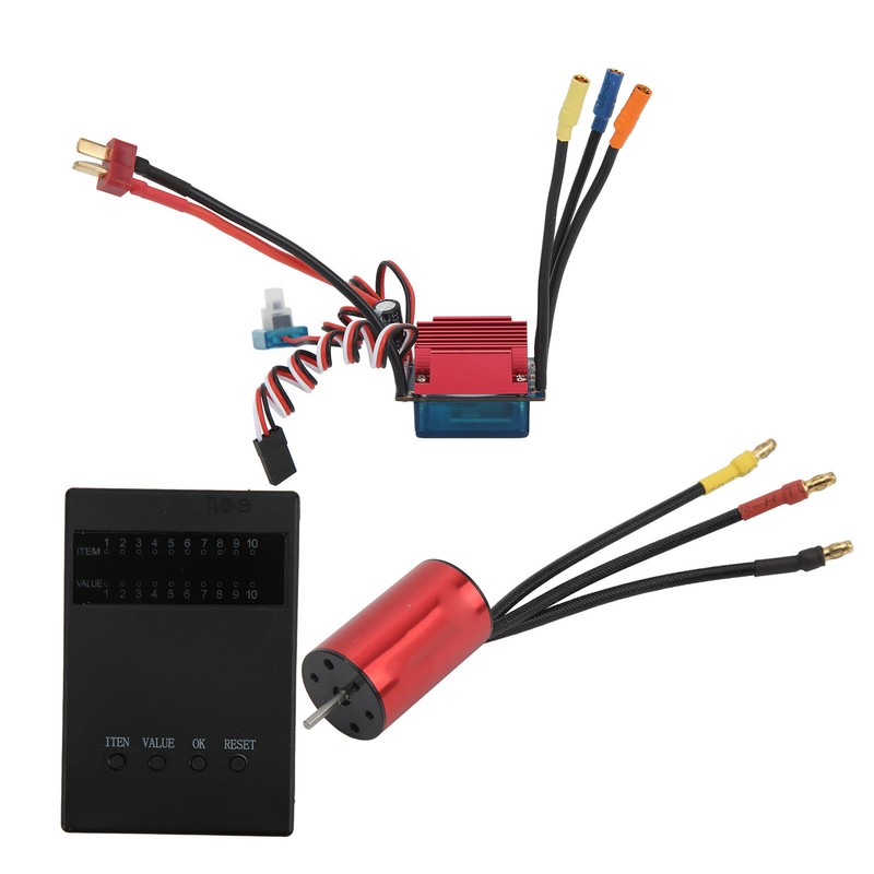 S2440 4000KV Brushless Motor Combo 35A ESC Programming Card Upgrade