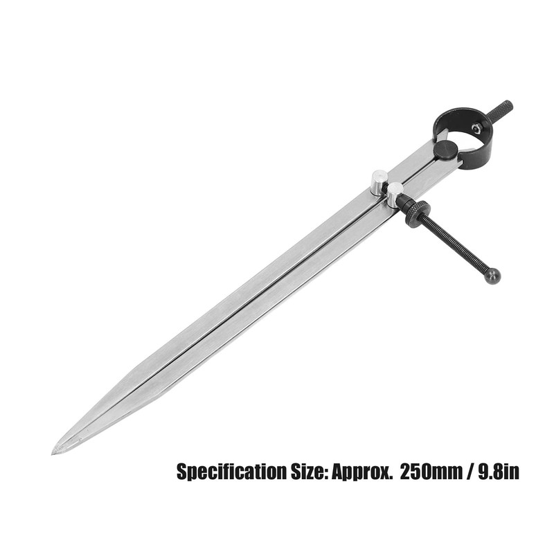 Wing Divider, Spring Wing Divider Scriber Adjustable Flat Leg Carbon
