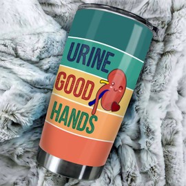 MEDROC Stainless Steel 20oz Tumbler - Kidney Doctor Funny Gift, Urology Week Gifts for Men Women