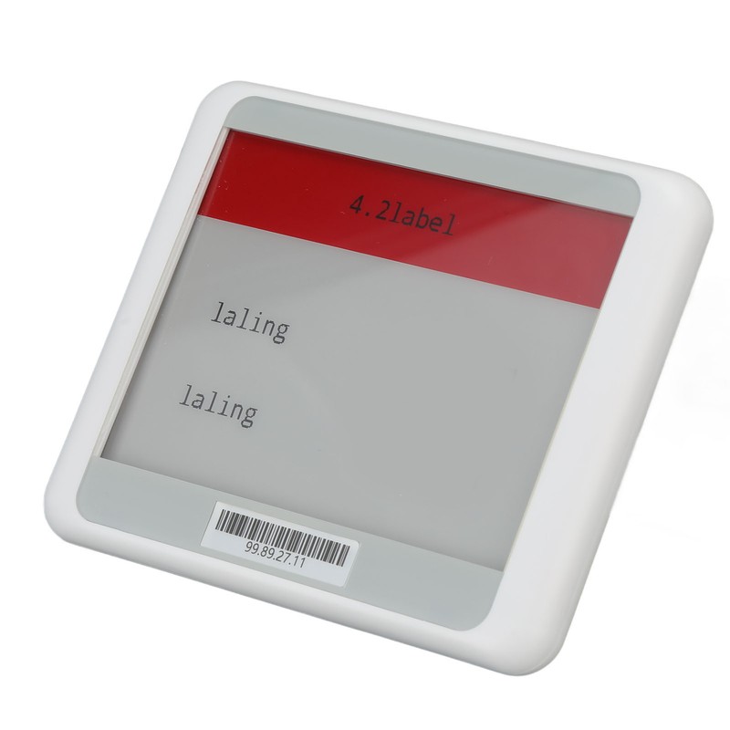 4.2in TFT Screen Electronic Shelf Label Bluetooth Connection Price Tag