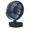 Lithium Battery Fan Cordless 2 Speeds Adjustable Angle Portable 21V