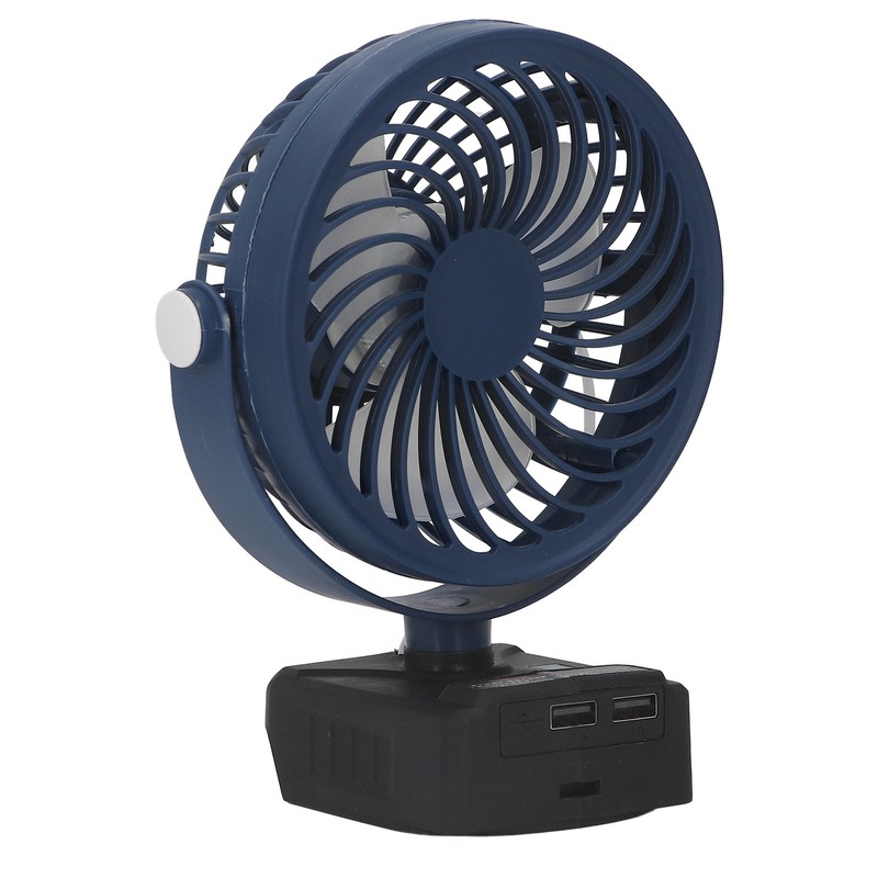Lithium Battery Fan Cordless 2 Speeds Adjustable Angle Portable 21V