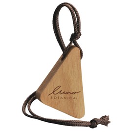 CARMATE H1352 Car Air Freshener, Runo, Hanging Wood, Botanical, Lemon & Jasmine, 30 Day Life