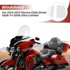 psler 14’’ Motorcycle Windshield Windscreen for Electra Glide Street Glide