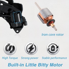 KPALAG Rear Gate Powered Tailgate Lock Actuator Compatible with Ford F150 F250 Super Duty F350 Super Duty 2017-2024 Replace#: GC3Z9943170E
