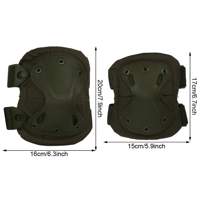 4 Pcs Outdoor Protection Kneepad Elbow Support Cycling Sports Leg