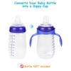 Sippy Cup Soft Spout Conversion Kit for Lansinoh Baby Bottle,