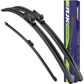 AJK Escobillas limpiaparabrisas para Ford Bronco 2021 2022 2023 2024, 3 piezas de calidad OEM para todo clima, escobillas limpiaparabrisas automotrices de repuesto para mi automóvil