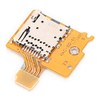 Qiilu Lector de Tarjetas Micro SD Interruptor de Repuesto Lector