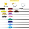 FOOUS Polarised Replacement Lenses for Oakley Holbrook Sunglasses - Various