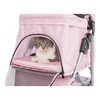 TRIXIE Foldable Pet Stroller for Cats and Dogs, Pet Carrier