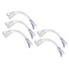 5 Sets 2 Pin Electrical Connector Waterproof Male and Female