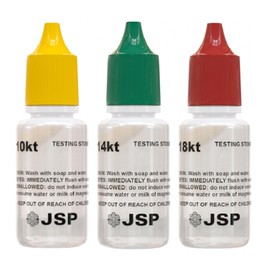 Gemtone Gold Testing Kit, 10K 14K 18K Testing Solutions with Stone, Professional Jewelry Purity Test Set, USA