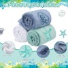 Hahafelt 3 Pack Coastal Hand Towels - 100% Cotton Beach