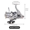 HAUT TON Spinning Reel 12000 Series Advanced Version,17+1BB Graphite Frame