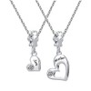 OutstandLong Heart Mother Son Necklace - 2PCS Mom Necklace from