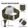 BISONSTRAP Nylon Strap for Men, Two-Piece Military Watch Strap, Quick