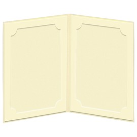 HAKUBA Photo Mount Lance de Postcard Size, 2 Sides (Vertical/Vertical) Cream