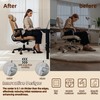 Office Chair Mat Carpet Protector: 36" x 48" Plastic Heavy