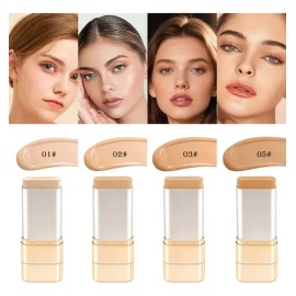 Base De Maquillaje,corrector,contorno En Barra+pincel