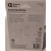 Commercial Electric 1-Gang Recessed Low Voltage Cable Wall Plate -